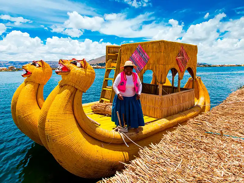Titicaca Lake in Peru
